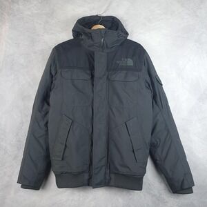 North Face Jacket Mens XS Black Gotham DryVent 550 Down Hooded Winter Parka Coat